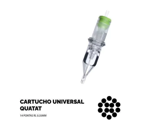 Cartucho Universal Quatat 14 Pontas Rl 035mm