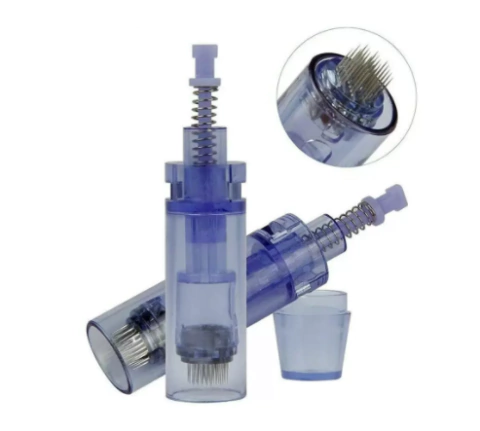 Pacote 50 Und Cartuchos Dermapen Para Hidragloss Lips e Microagulhamento