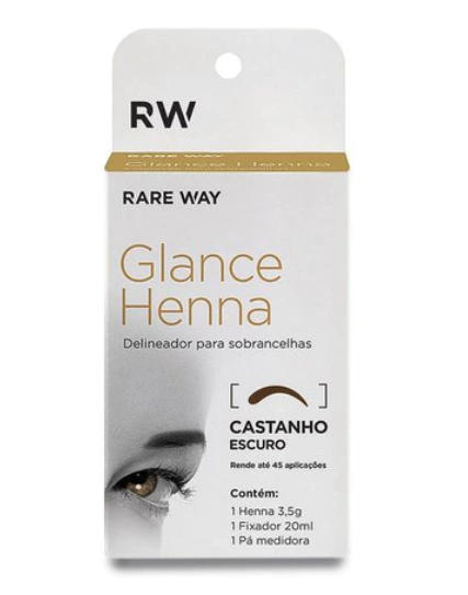 Henna Glance Castanho Escuro 3,5 Gr