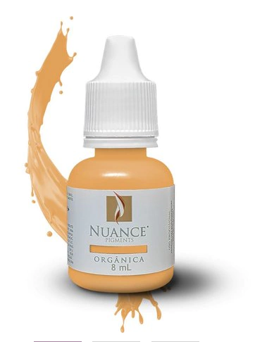Pigmento Nuance Yellow Inorgânico 8ml Para Micropigmentação