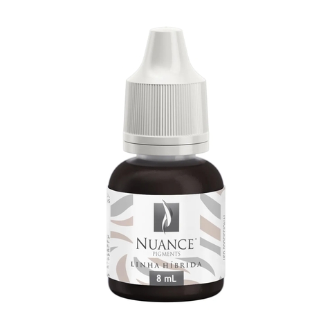 Pigmento Híbrido Nuance Dark Brown 8ml Para Micropigmentacao