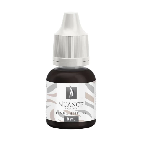 Pigmento Híbrido Nuance Dark Brown 8ml Para Micropigmentacao