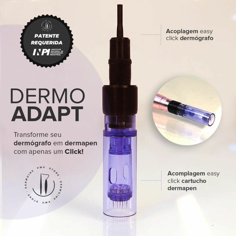Adaptador DermoAdapt Para Hidragloss e Microagulhamento