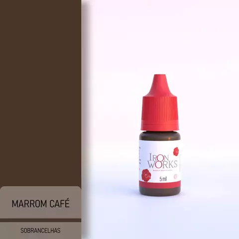 Pigmento Marrom Café Iron Works - 5ml