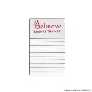 Ficha de Acrilico P/ Cílios Lash Box - Belmove