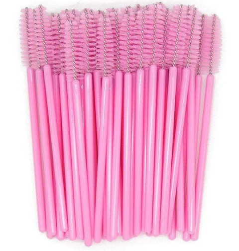 Escovinha Descartável - Rosa 50Und