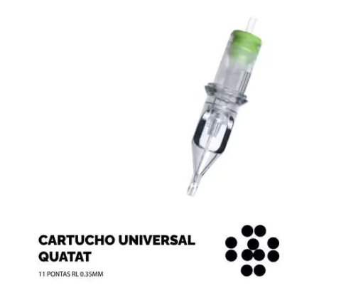 Cartucho Universal Quatat 11 Pontas Rl 035mm