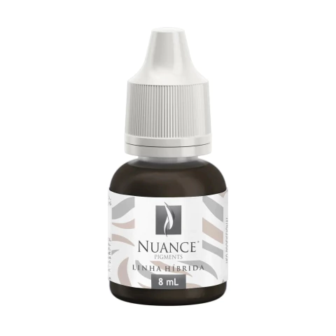 Pigmento Híbrido Nuance Medium Brown 8ml Para Micropigmentacao