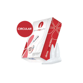 Caixa de Ponteiras Circulares 10 Unid. - Dermomag