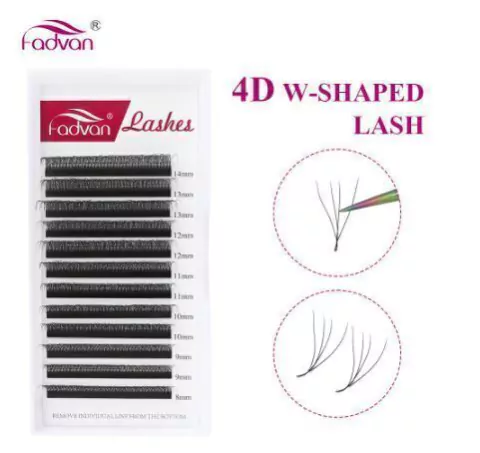 Cílios Fadvan W 4D 0.07 Mix 8 ao 14 Volume Egípcio