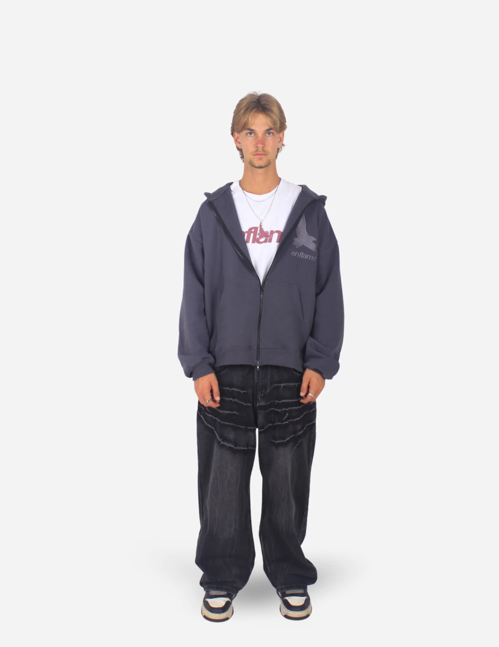 Bird Zip Hoodie