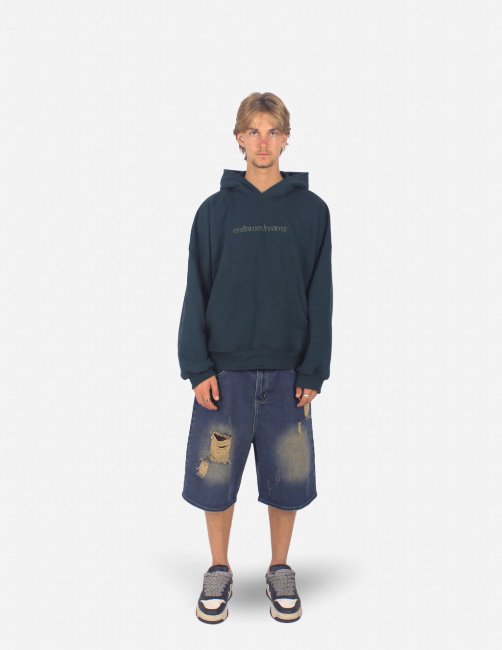 Dark Green Hoodie
