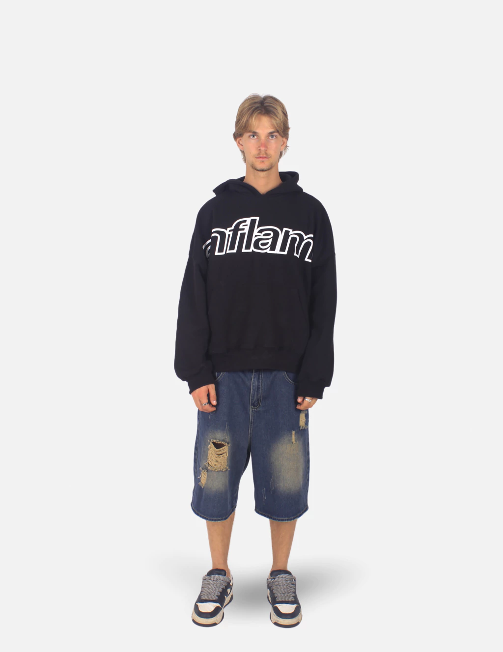 Enflame Black Hoodie