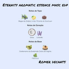Eternity Aromatic Essence Masculino - Eau de Parfum (Calvin Klein) - Romer Decants