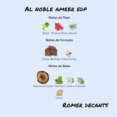 Al Noble Ameer - Eau de Parfum (Lattafa) - Romer Decants