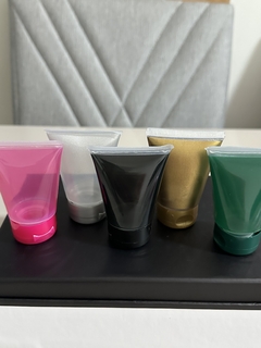 Frasco Vazio 30ml Cores Diversas (Plastico)