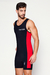 Singlet Powerlifting Unissex Vermelho