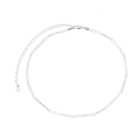 CHOKER PALITO BANHO PRATA