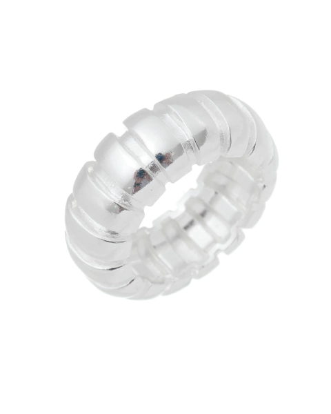 ANEL ABÓBORA BANHO PRATA