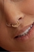 PIERCING SEPTO DE PRESSÃO BANHO OURO - comprar online