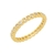 ANEL BOLINHA ZIRCONIA BANHO OURO