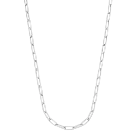 COLAR ELOS BANHO PRATA