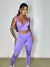 Conjunto calça trilobal lilás