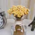Arranjo Com Vaso de Vidro Cor Bege | Flores Secas, Decoração Sala - comprar online