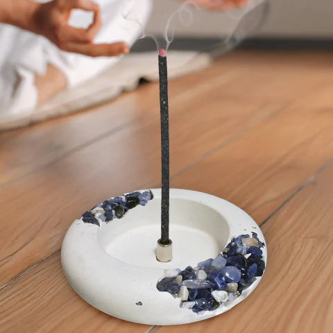 Incensário Circular Sodalita