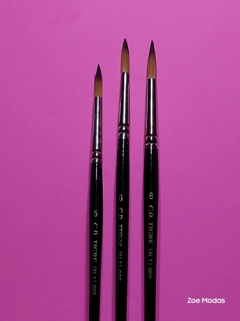 Pincel para Construcción de Acrílicas-C.D. Tigre