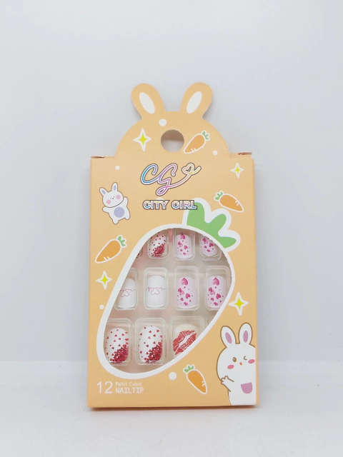 Uñas Postizas para Niñas -City Girl