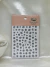 Stickers con Glitter Hojas - Zoe Modas