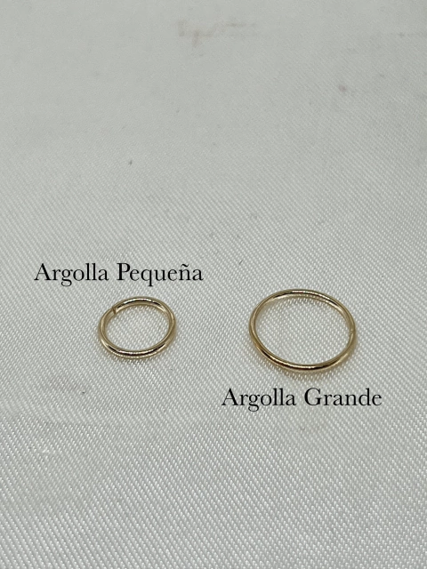 Argollas para Peinados Tina