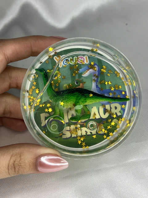 Slime Mundo Dinosaurio con Figura
