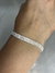 Pulsera Plata con Strass Triple a Presión - comprar online