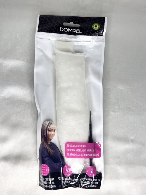 Gorro para Mechas/Claritos Perforado +Aguja Plástica-DOMPEL - comprar online