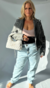 CAMPERA ECOCUERO BIKER VIRAL c/frunce - Moraco