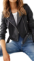 CAMPERA ECOCUERO BLACK CLASICA en internet