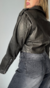 CAMPERA ECOCUERO BIKER ZARA en internet
