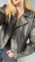 CAMPERA ECOCUERO BIKER ZARA - tienda online
