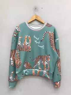 Buzo Green Tiger frisado