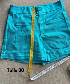 Imagen de SHORT CARMELA TURQUESA