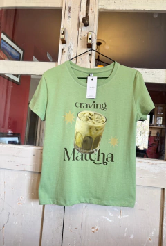 Remera Matcha verde - tienda online