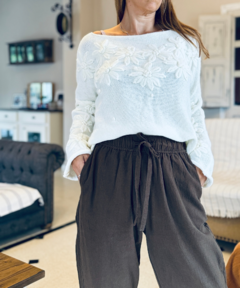 Sweater Valencia manteca - LA SALA SHOWROOM