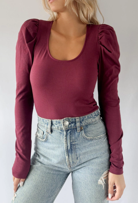 Remera Princesa bordo - comprar online