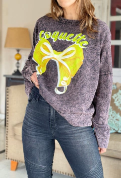 Buzo nevado Coquette amarillo - tienda online