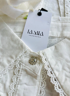 VESTIDO CAMISERO DALOA BLANCO - LA SALA SHOWROOM