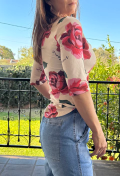 Imagen de Remera Blossoms 3/4