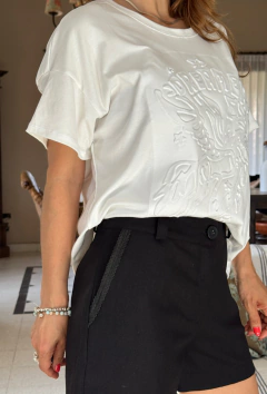 Imagen de Short de Lino Cairo negro