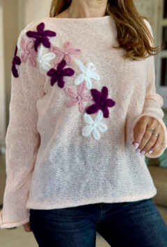 Sweater Tulum rosa nude en internet
